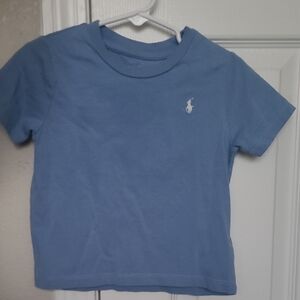 Ralph Lauren Kids Sky Blue Tee